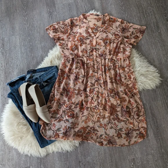 TORRID - Lexie Chiffon Babydoll Top - Picture 7 of 12